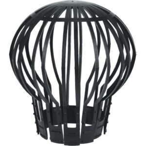 Pro Garden Beschermkap voor Regenpijp 2 Stuks Zwart