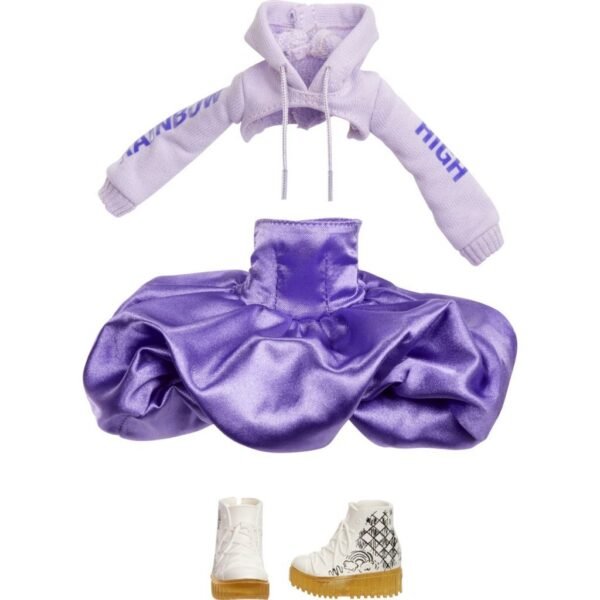 Rainbow High Sparkle & Shine Fashion Viola - Afbeelding 3