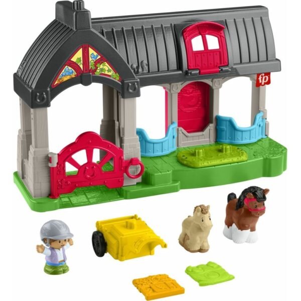Fisher Price Little People Paardenstal + Geluid - Afbeelding 2