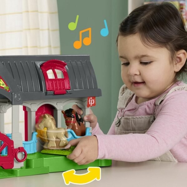 Fisher Price Little People Paardenstal + Geluid - Afbeelding 4