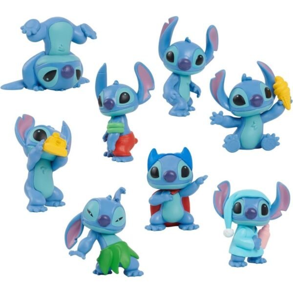 Disney Stitch Figuren 8 Stuks - Afbeelding 2