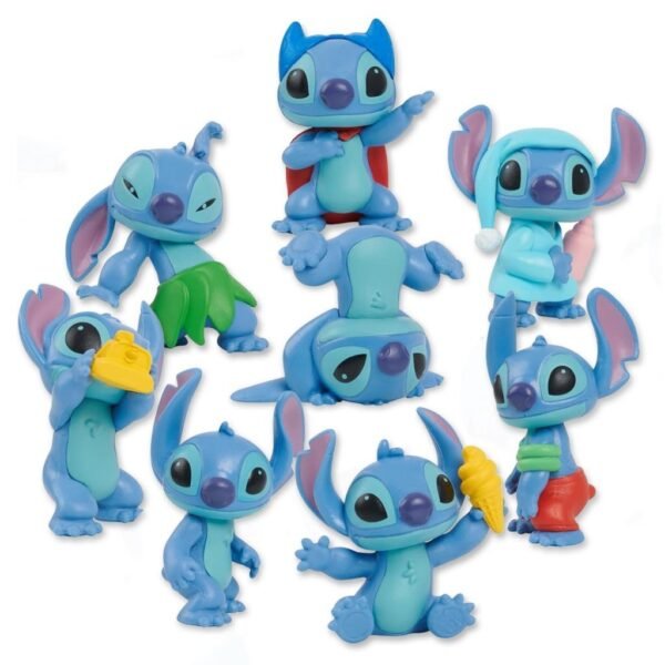 Disney Stitch Figuren 8 Stuks - Afbeelding 3