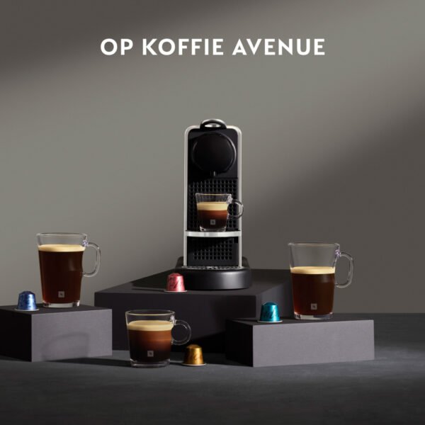 Krups XN610DNL Nespresso Citiz Platinum Koffiecupmachine RVS/Zwart - Afbeelding 9