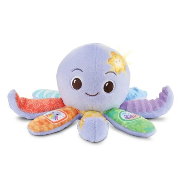 VTech Baby Knuffel en Speel Octopus + Licht en Geluid - Afbeelding 2