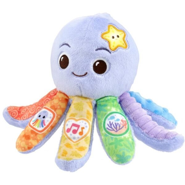 VTech Baby Knuffel en Speel Octopus + Licht en Geluid - Afbeelding 3