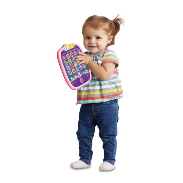 VTech Activiteiten Tablet met Licht en Geluid Roze - Afbeelding 2