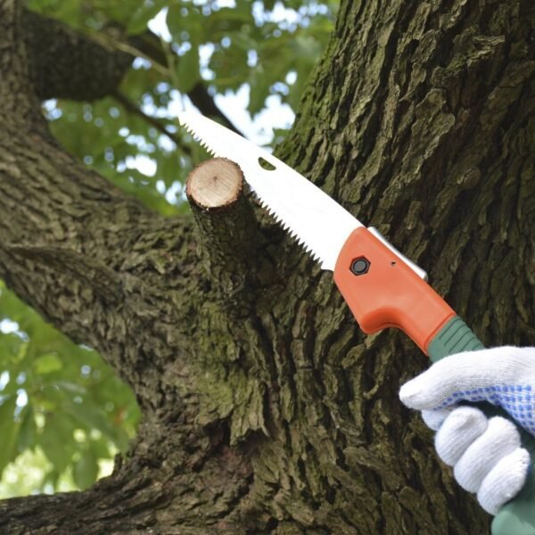 TerCasa JU-998501 Tuinzaag Inklapbaar Blad 16 cm Oranje/Groen - Afbeelding 6