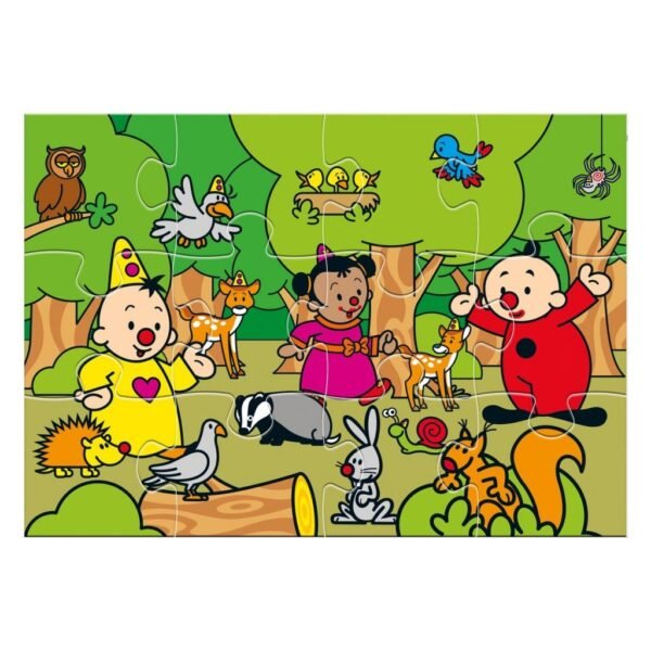 Bumba Puzzel Bosdieren 12 Stukjes - Afbeelding 2