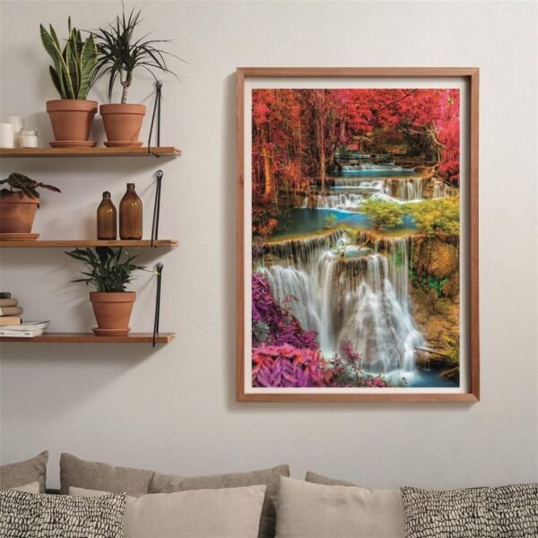 Clementoni High Quality Collection Puzzel Kleurrijke Watervallen 1000 Stukjes - Afbeelding 3