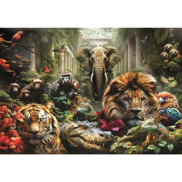 Clementoni High Quality Collection Puzzel Mytische Jungle 1000 Stukjes - Afbeelding 2