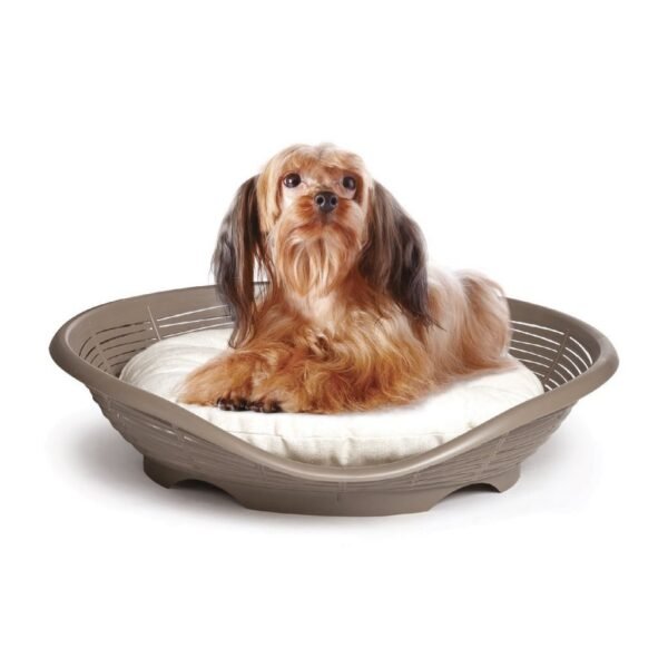 Bama Pet Pasha Mand 48x46x11 cm Taupe - Afbeelding 2
