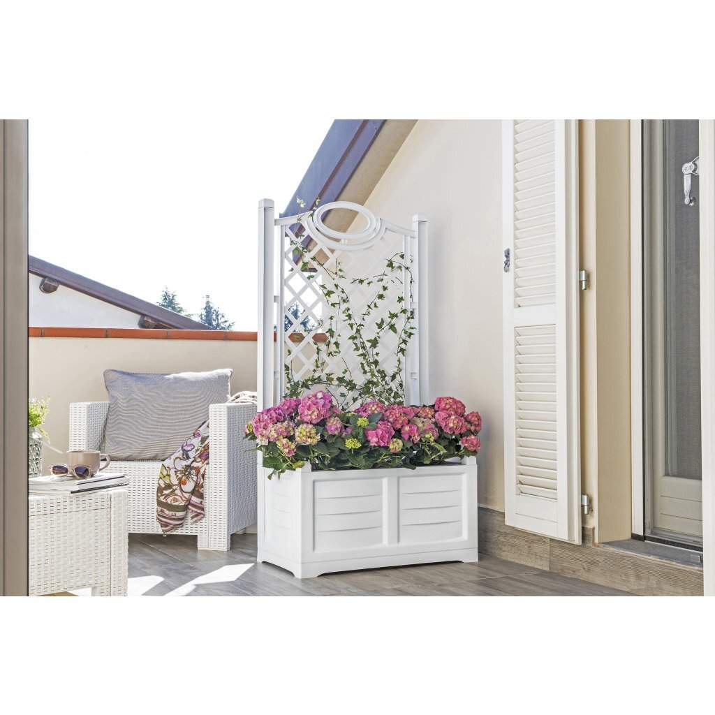 Bama Fioriera Separe Bloemenbak 80x42.5x150 cm Wit - Afbeelding 3