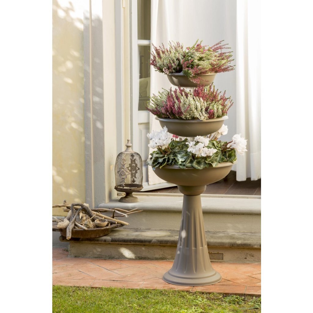 Bama Trevy Fioriera Plantenbak 50x114 cm Taupe - Afbeelding 3