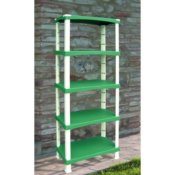Bama Futuro Opbergsysteem 5 Planken 80x40x174 cm Groen - Afbeelding 2