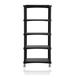 Bama Futuro Opbergsysteem 5 Planken 80x40x174 cm Zwart
