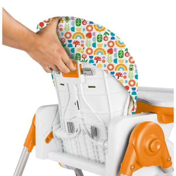 Dolu Fisher Price Deluxe Kinderstoel 105x57x87 cm Wit/Oranje - Afbeelding 4
