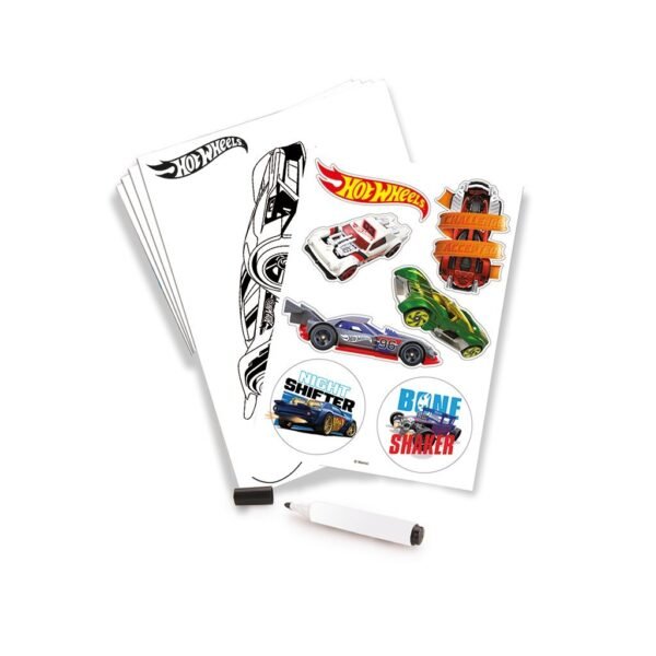 Dolu Hot Wheels Tekenbord Blauw/Oranje - Afbeelding 2