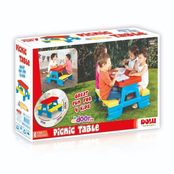 Dolu Picknicktafel 43x77x71 cm - Afbeelding 2