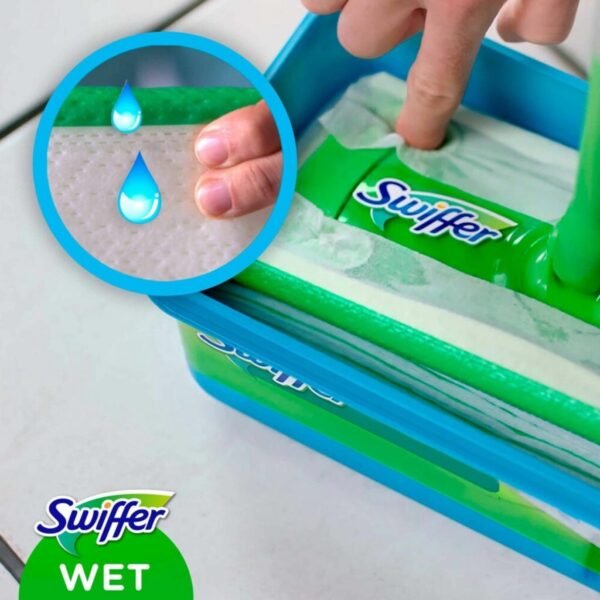 Swiffer Cleaning Systeem Vochtige Vloerdoekjes 20 Stuks - Afbeelding 2