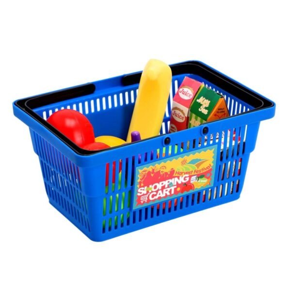 Winkelmandje 13-delig Blauw - Afbeelding 3