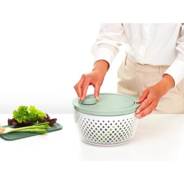 Brabantia Tasty+ Sla Centrifuge Jade Green/Wit - Afbeelding 2