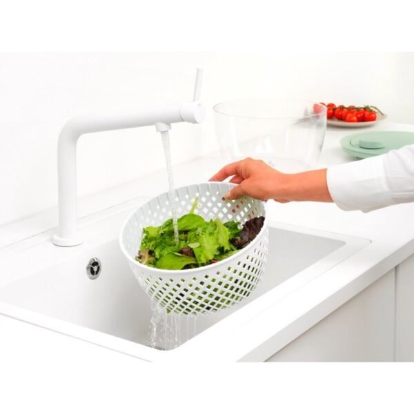 Brabantia Tasty+ Sla Centrifuge Jade Green/Wit - Afbeelding 3