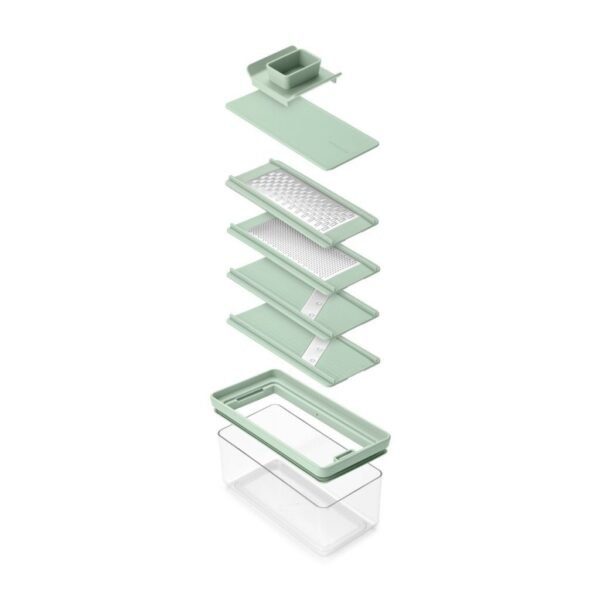 Brabantia Tasty+ Mandoline Set Jade Green/Transparant - Afbeelding 2