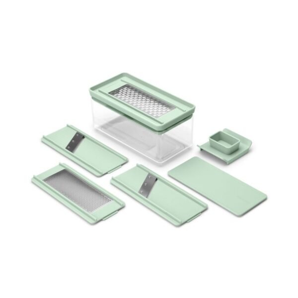 Brabantia Tasty+ Mandoline Set Jade Green/Transparant - Afbeelding 3
