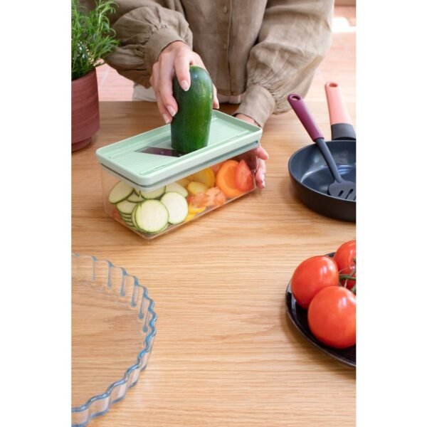 Brabantia Tasty+ Mandoline Set Jade Green/Transparant - Afbeelding 5