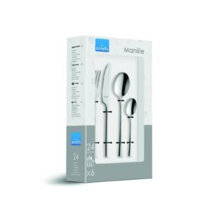 Amefa Manille Bestekset 24-delig Zilver/RVS
