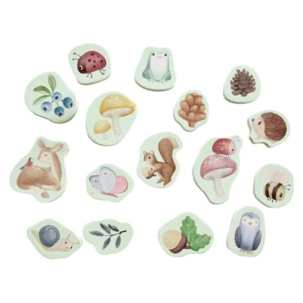 Little Dutch Friends & Fairy Garden Bad Foam Figuren 16 Stuks - Afbeelding 2
