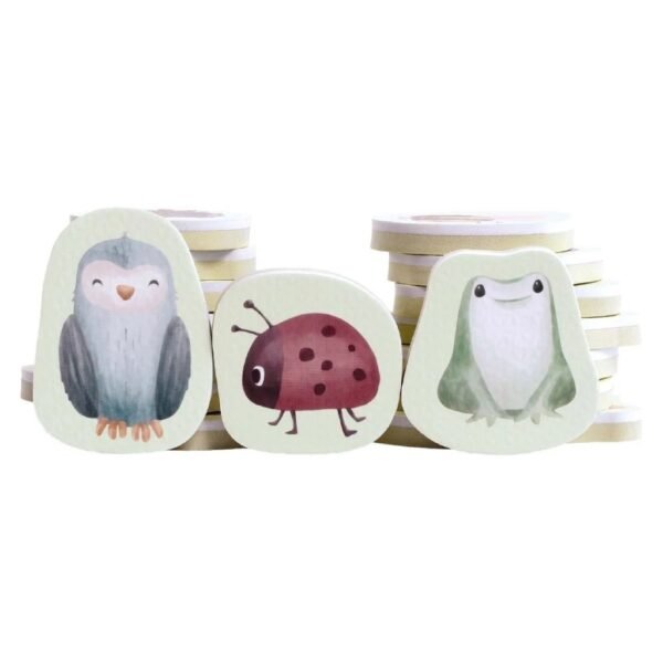 Little Dutch Friends & Fairy Garden Bad Foam Figuren 16 Stuks - Afbeelding 3