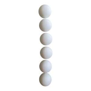 SportX Tafeltennisballen 6 Stuks Wit