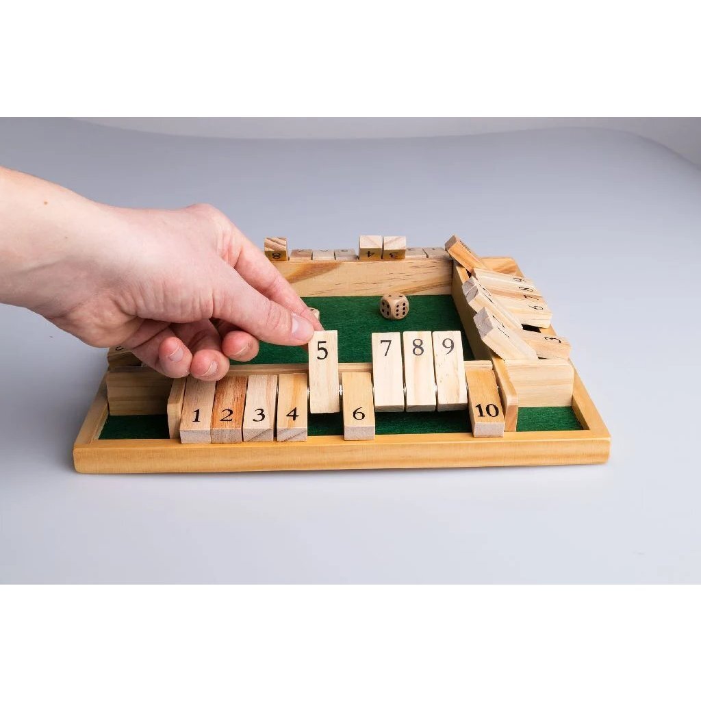 Clown Games Shut The Box Hout - Afbeelding 6