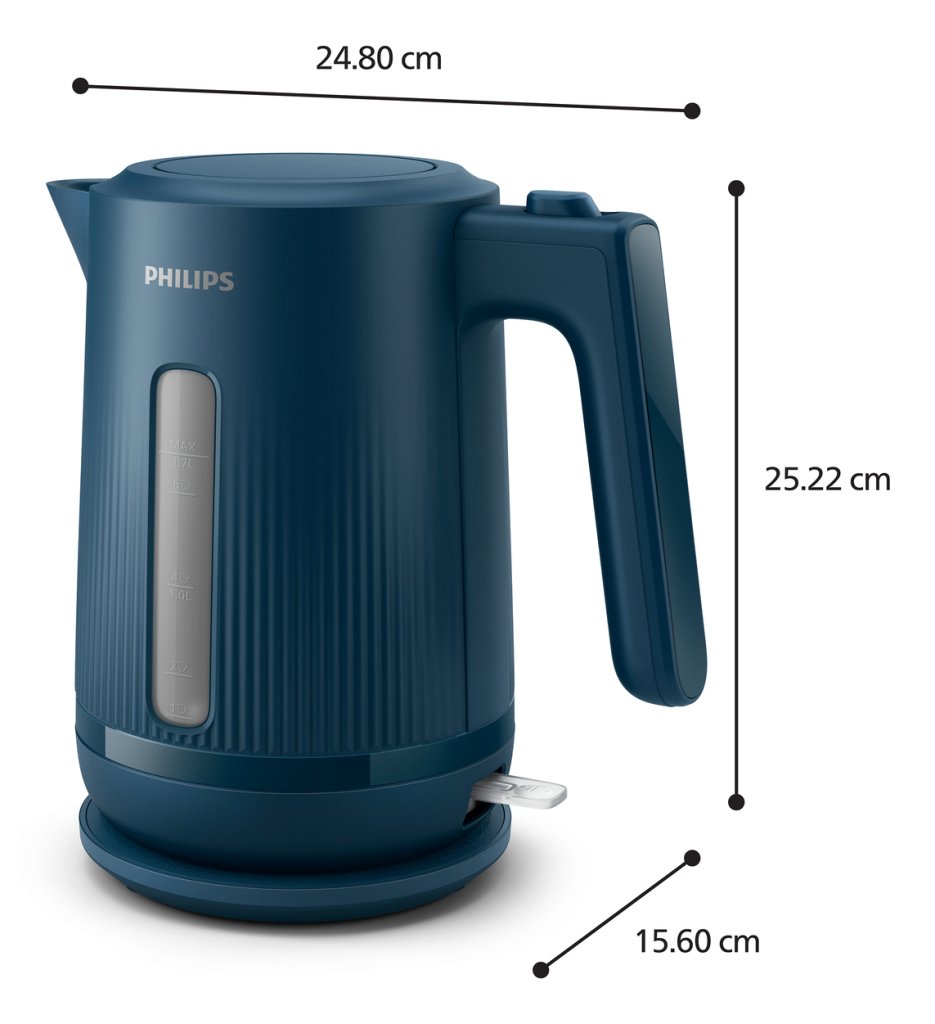 Philips HD9411/70 Marina Blue Waterkoker 1.7L - Afbeelding 2