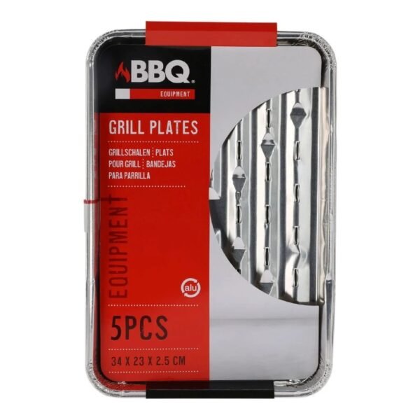BBQ Grillschalen 34x23x2.5 cm 5 Stuks - Afbeelding 3
