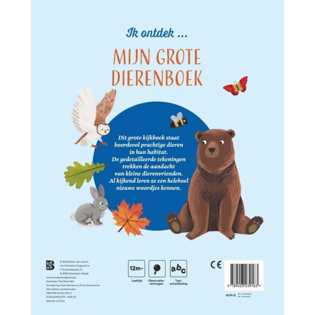 Kijkboek Mijn Grote Dierenboek - Afbeelding 2