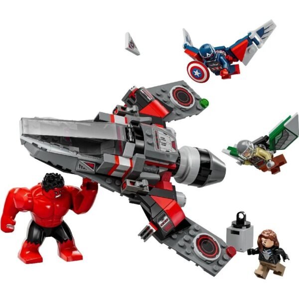 Lego Marvel 76292 Captain America vs Rode Hulk - Afbeelding 2