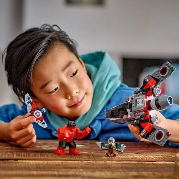 Lego Marvel 76292 Captain America vs Rode Hulk - Afbeelding 4